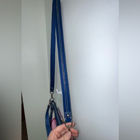 Coach Peyton Signature Multicolored Sateen Scarf Print Bag - Picture 10 of 16